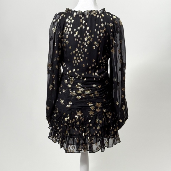 LoveShackFancy Rina Fil Coupé Mini Dress -  Size 6 - Retail $595 ✨🌟🖤 - Picture 4 of 16